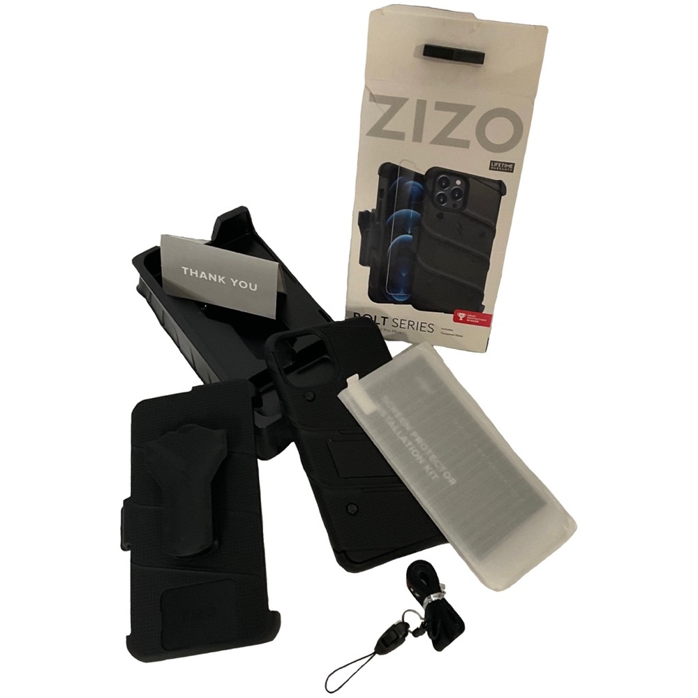 ZIZO Bolt Series for iPhone 12 Pro Max Phone Case w/Belt Clip, Kickstand, NIB